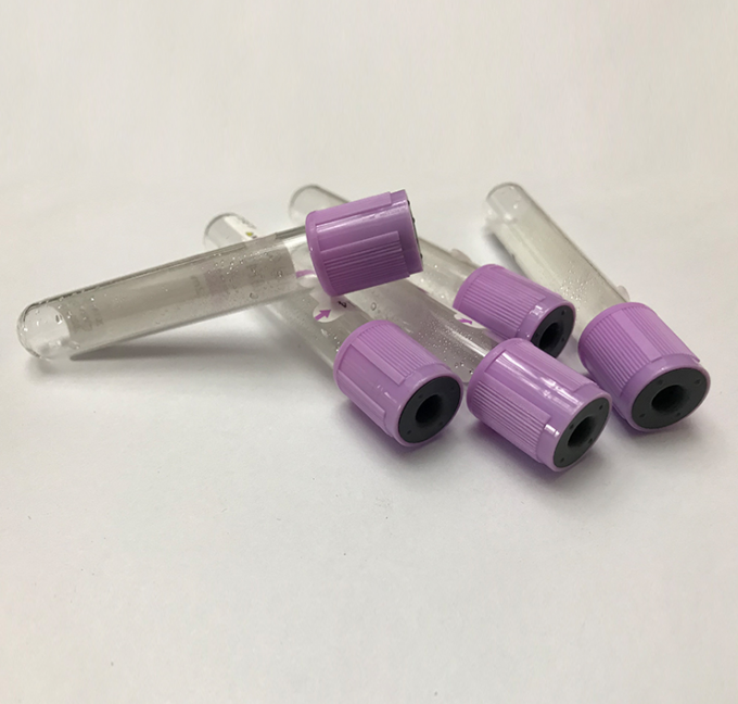 PET / Glass EDTA Tube Blood Sample Vials With Gel Long Shelf Time