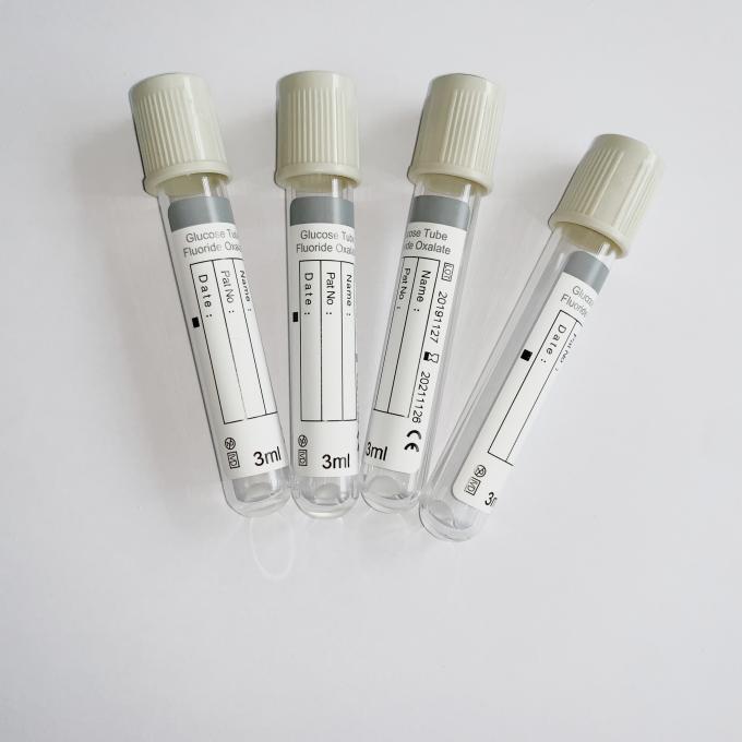 Heparin Grey Top Tube For Glucose Blood Sugar Tolerance Erythrocyte