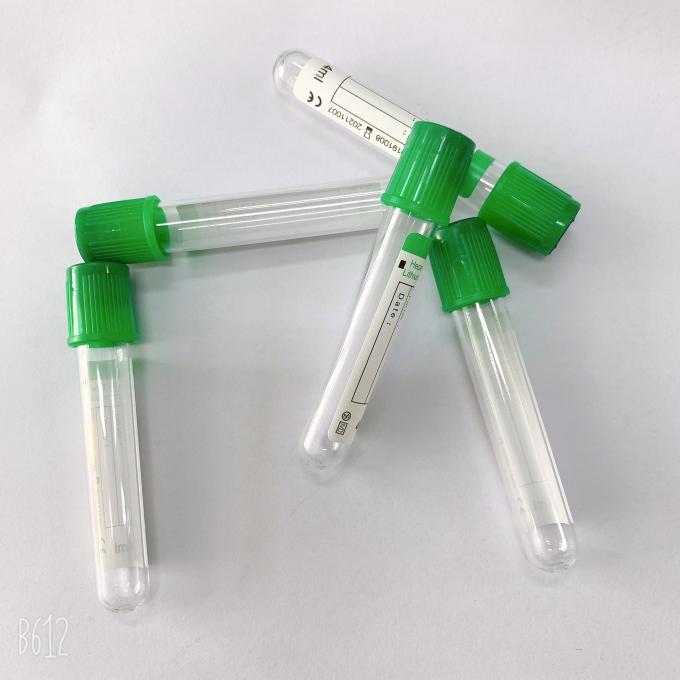 3ml Medical Sodium Lithium Heparin Tube Sodium Citrate Blood Tube