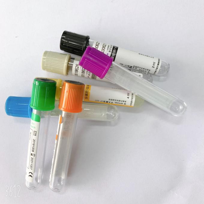 Serum Gel Heparin Lithium Tube Sterile Blood Sample Collection Tubes
