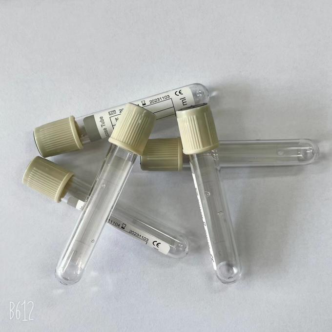 Vacuum Blood Collection Tube Grey Top For Glucose Sugar Test