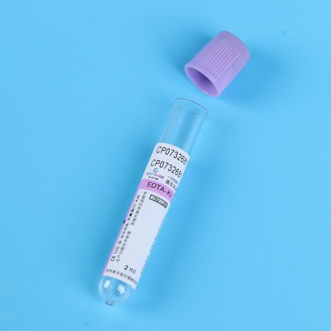 Lavender Top Blood Collection Tube High Anticoagulating Efficiency 1ml