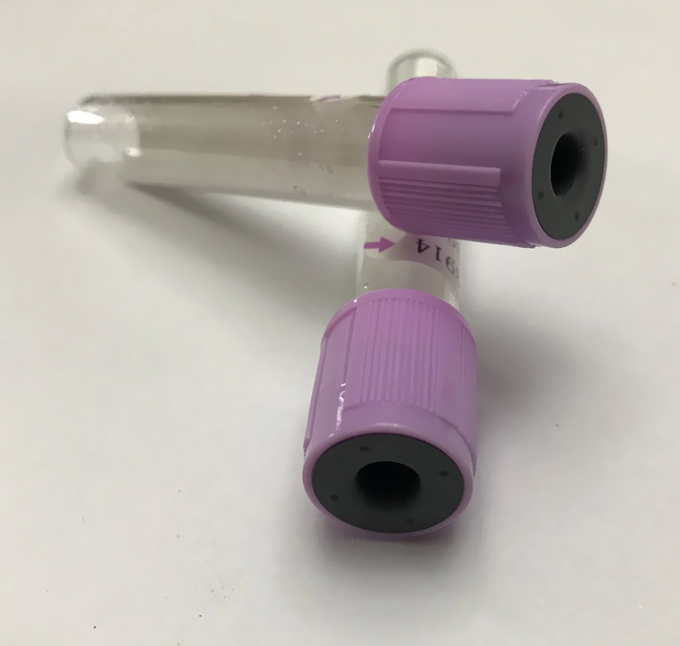 PET / Glass EDTA Tube Blood Sample Vials With Gel Long Shelf Time