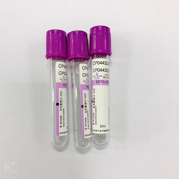 Blood Cell Analysis K3 EDTA Blood Collection Tubes Disodium EDTA Salt