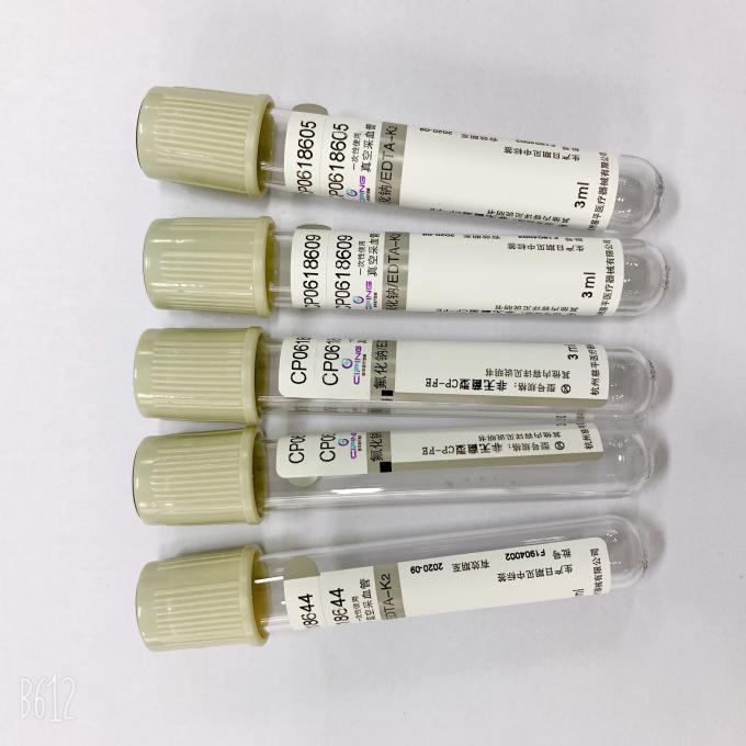 Accurate Ratio Glucose Blood Tube Grey Cap Sodium Fluoride EDTA 19