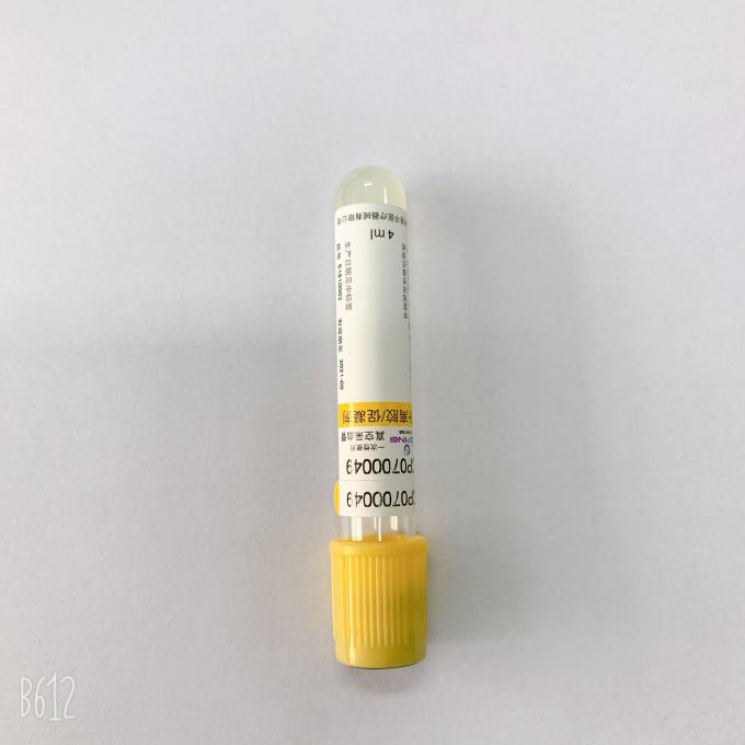 Single Use Gel And Clot Activator Tube Phlebotomy PRP Blood Collection