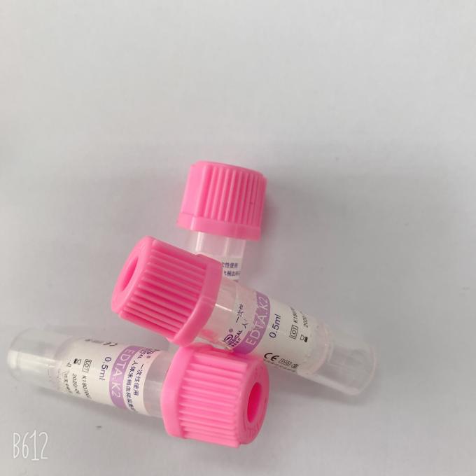 Medical Plain Blood Collection Tube Micro Blood vacuum blood colletion