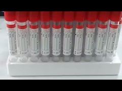 Disposable 1 - 10 Ml Blood Collection Tube Plain Glass PET Plastic Injection