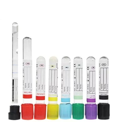 Custom Sterile Vacuum Blood Collection Tube For Plasma Specimen Draw Volume 1-10ml From Disposable Medical Supplies