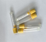 Medical Vacuum Blood Collection Tube 2 - 10ml Gel Tube With Yellow Top