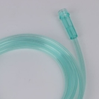 Medical PVC Disposable Oxygen Mask Simple Portable Green