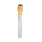 Medical gel & clot activator vacuum blood collection tube yellow glass/PET tube