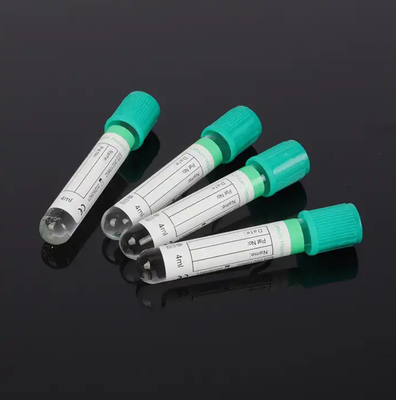 Hospital Medical Supplies Vacuum Blood Collection Tube Heparin Lithium Heparin Tube For Plasma Specimen