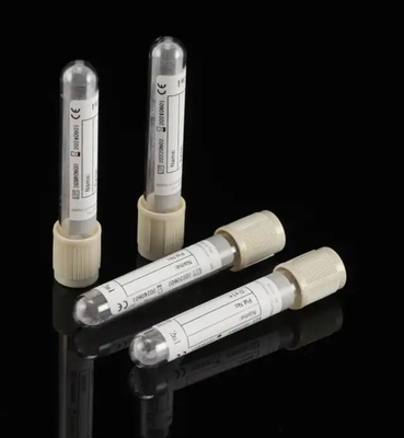 Medical plastic glucose tube for sugar hemolysis blood collection