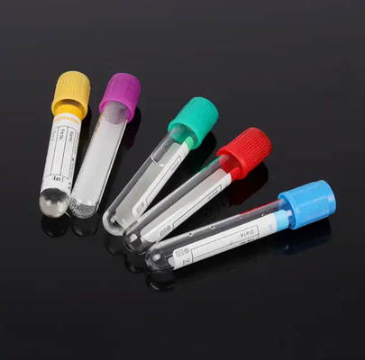 Versatile Glass Vacuum Blood Collection Tube For Medical Purposes In Various Sizes