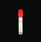 red top No Additive plain disposable hospital medical test vacuum single use serum blood collection tube