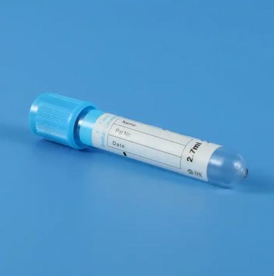 Glass or plastic 1.8ml blue sodium citrate 1:9 additive disposable vacuum blood collection tube