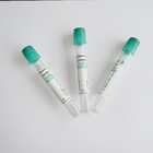 PET Glass Li Na Sodium Heparin Green Top Tube High Stability Easy To Use