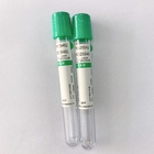 Disposable Glass Green Top Vacutainer  1ml 2ml 3ml 4ml For Biochemistry Tests