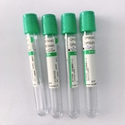 Vacuum Blood Collecting Tube  4ml 5ml  Plasma Test Green Top Vacutainer