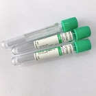 Disposable Sterile Lithium Heparin Tube Gel Heparin Sodium Green Cap Blood Tube