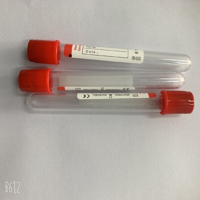 Disposable Venous 16*100 Red Top Serum Tubes Without Needle