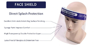 Multiple Protection Visor Medical Face Shield Disposable Splash Proof