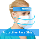 Eye Protection Anti Fog Plastic Face Shield Medical Adjustable Transparent