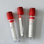 Red Clinical Plain 3ml Blood Collection Tube Disposable