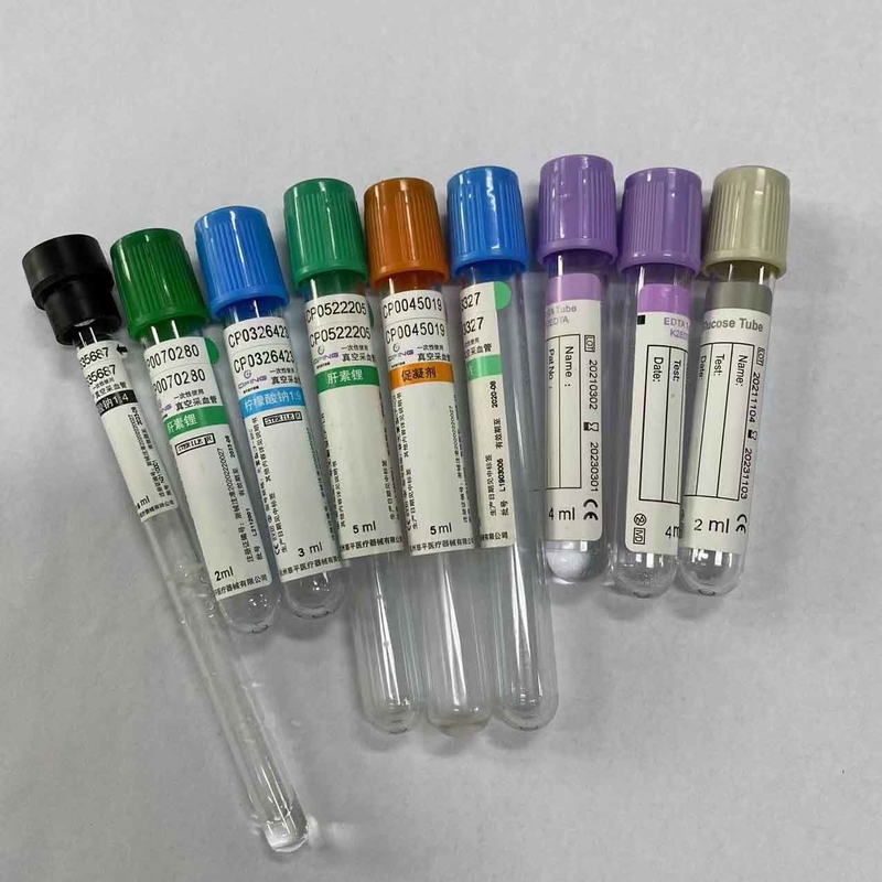 Lab Use Vacuum Blood Collection Tube Medical Disposable