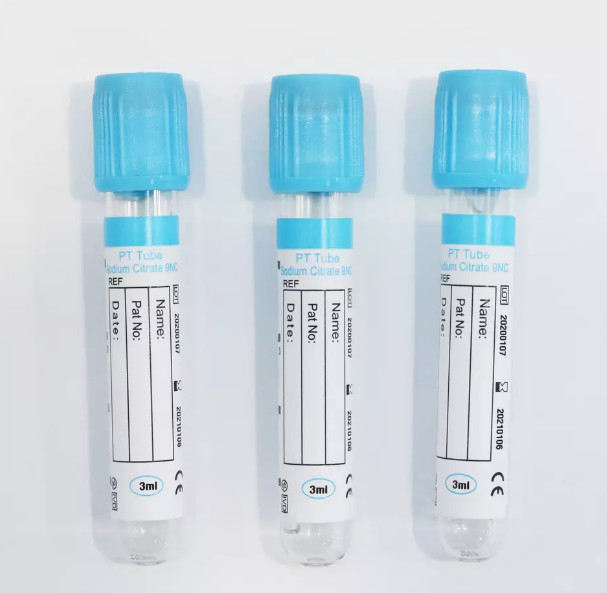 Blood Collection PT Tube With Sodium Citrate 16*100mm ISO13485