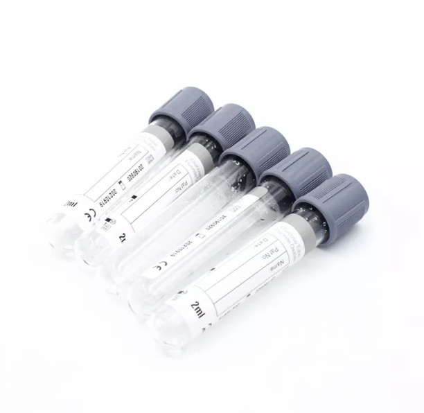 Vacuum Blood Collection Glucose Tube Lab Supplies Glass Vacutainer 10ml