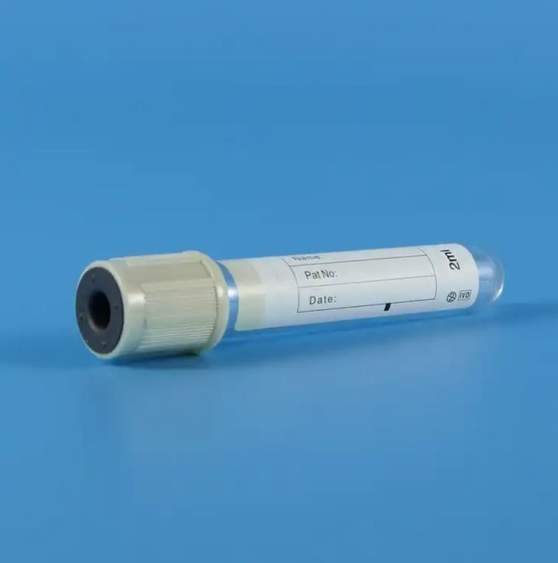 Glass / Plastic Glucose Blood Collection Tube Medical Consumable Item