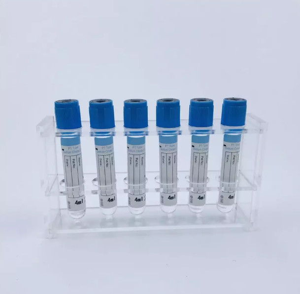 1.8ml-8ml Sodium Citrate 9 1 Tube Essential For Blood Collection/Testing PET/Glass Material