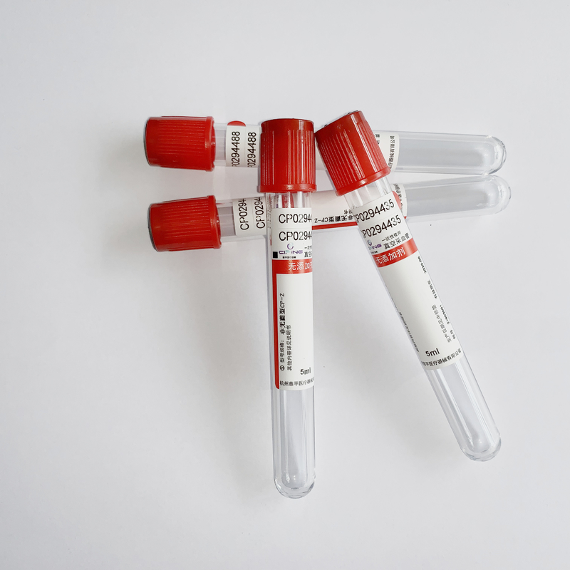 Disposable Plain Blood Collection Tube Serum  vacuum blood colletion tube Tube Holder