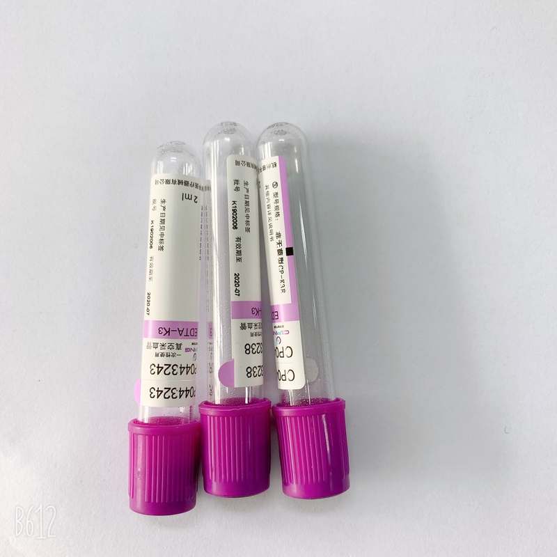 Sterile EDTA K3 Blood Collection Tubes  Gel  Coagulant Collection