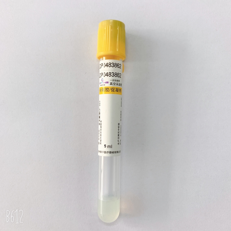 Professional Gel And Clot Activator Tube Vacuum Blood Collection Tube