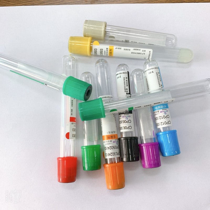Consumable Glass / PET Blood Sample Collection Tubes Long Shelf Life
