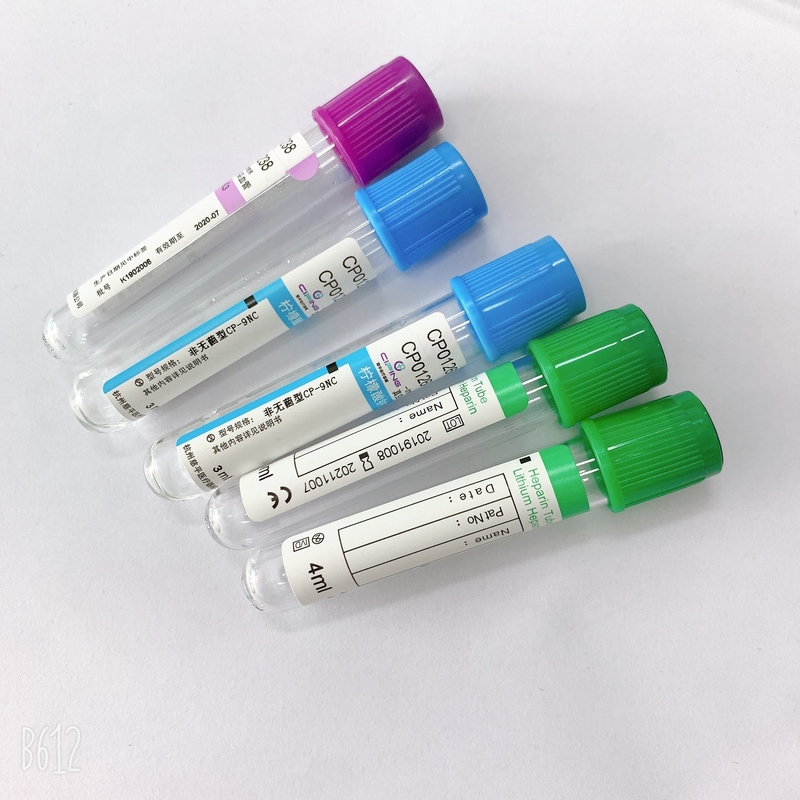 K2 / K3 Lithium Heparin Tube With Gel Separator Pyrogen Free