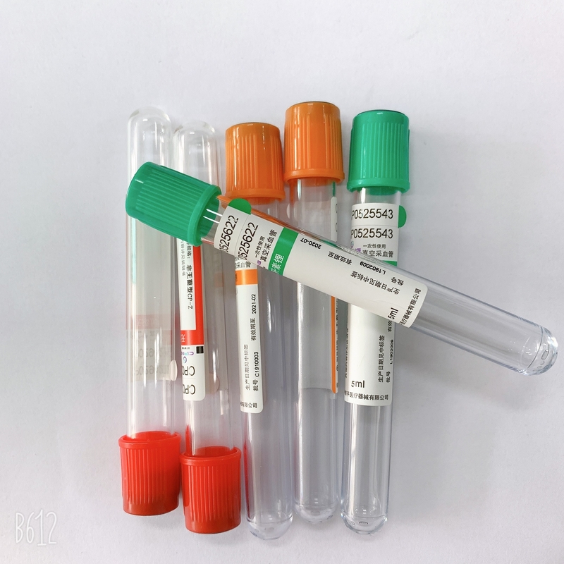 Safety vacuum blood colletion tube Blood Collecting Tube Gold Top Blood Test Single Use