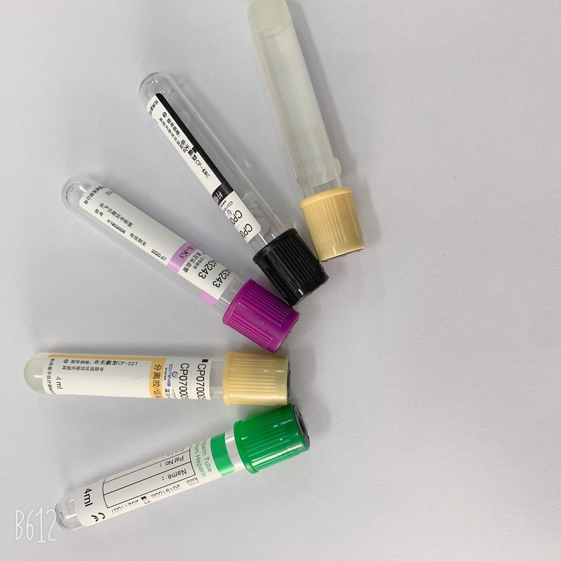 Non Vacuum Blood Collection Tube Vacuum Blood Test Tube CE ISO Certificated