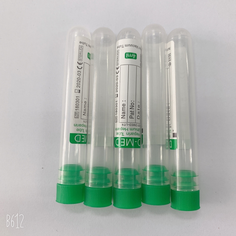 Micro Type  Non Vacuum Blood Collection Tube 3.2% Sodium Citrate Additive