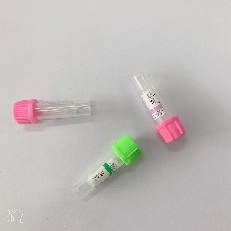 Transparent Colorless Vacutainer Blood Collection Tubes CE ISO 13485 Approved