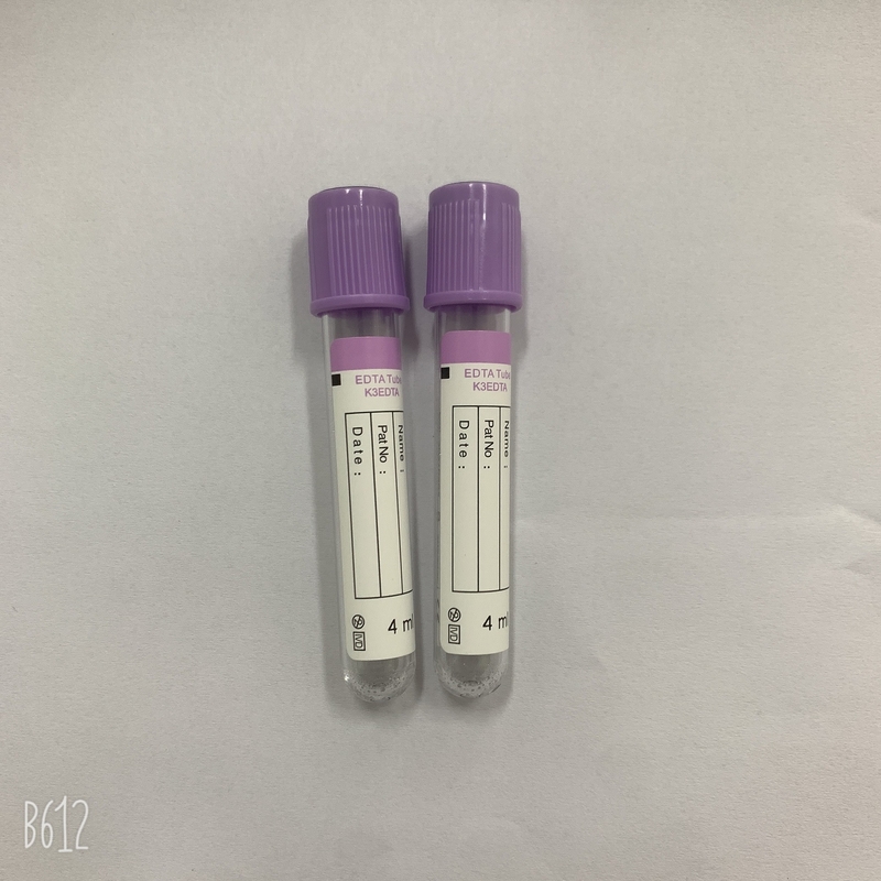 Medical Edta K2 K3 Blood Collection Tube Customized