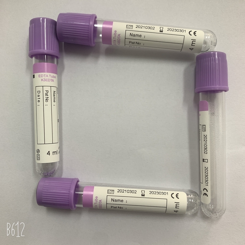 Disposable Sterilized Clinical Hematology K2edta Tubes