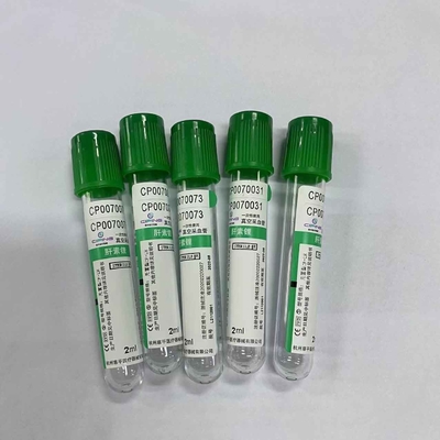 CP-NH(LH) 5ml Lithium Heparin Tube Vacuum Blood Collection Green