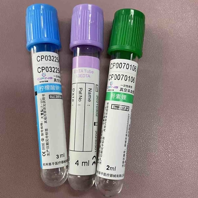 Plasma Specimen PT Tube With Blue Cap 1.8ml - 8ml
