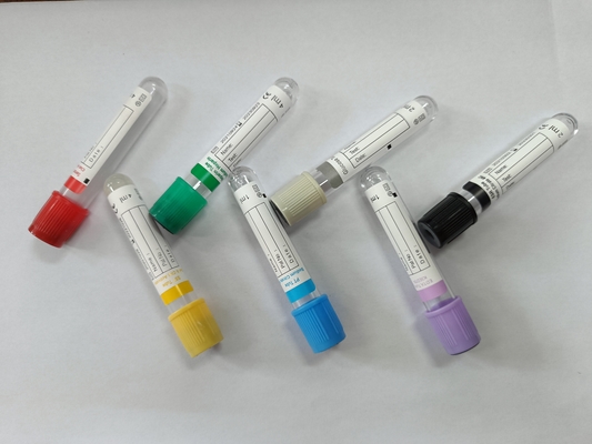 K2 / K3 Vacuum Blood Collection EDTA Tube Glass PET 16*100mm