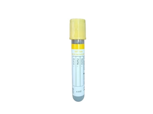 Hospital Plastic Glass SST Tube Medical Serum Separating Gel Clot Blood Collection