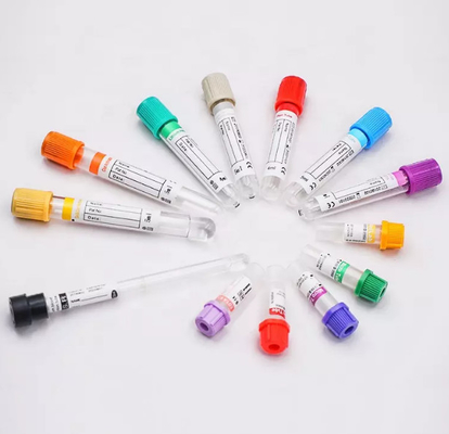 Serum Non Vacuum Blood Collection Test Tube CE ISO Plasma 10ml